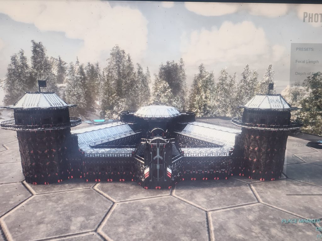 部落城堡-方舟建筑锤模型